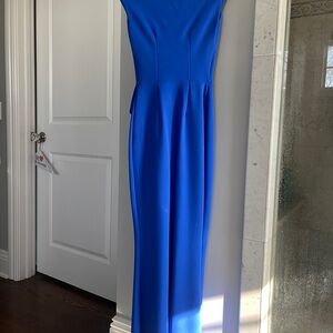 Chiara Boni La Petite Robe Cobalt Blue Dress